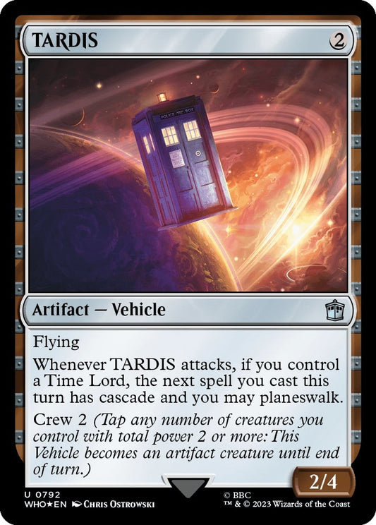 Image for TARDIS (Surge Foil) (792) (Universes Beyond: Doctor Who) - Magic: The Gathering