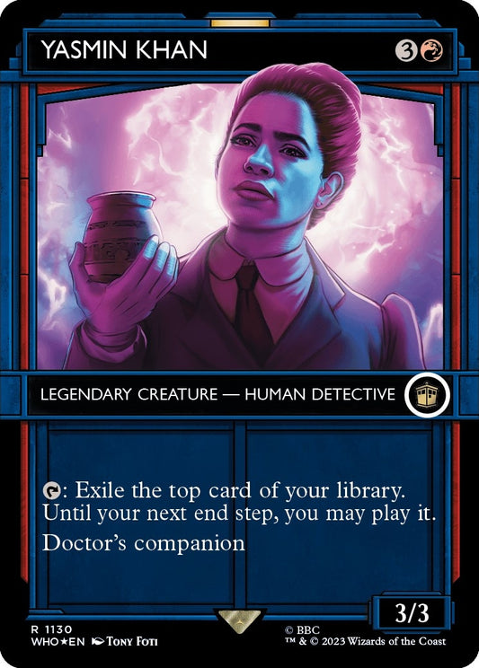 Image for Yasmin Khan (Showcase) (Surge Foil) (1130) (Universes Beyond: Doctor Who) - Magic: The Gathering