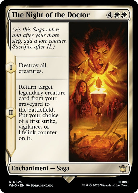 Image for The Night of the Doctor (Surge Foil) (629) (Universes Beyond: Doctor Who) - Magic: The Gathering