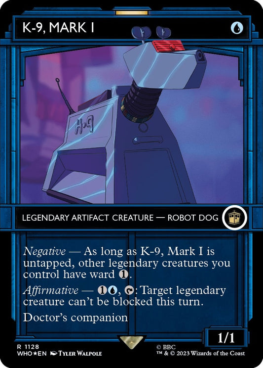 Image for K-9, Mark I (Showcase) (Surge Foil) (1128) (Universes Beyond: Doctor Who) - Magic: The Gathering