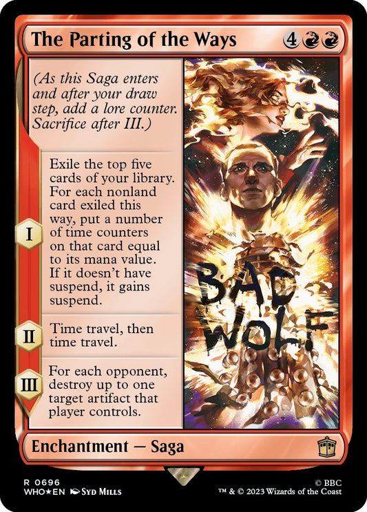 Image for The Parting of the Ways (Surge Foil) (696) (Universes Beyond: Doctor Who) - Magic: The Gathering