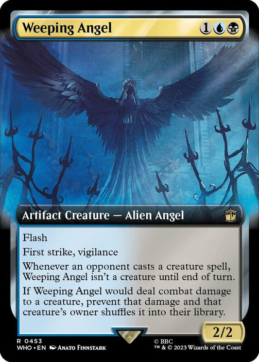 Image for Weeping Angel (Extended Art) (453) (Universes Beyond: Doctor Who) - Magic: The Gathering