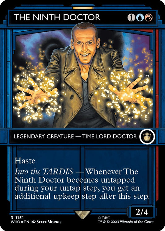 Image for The Ninth Doctor (Showcase) (Surge Foil) (1151) (Universes Beyond: Doctor Who) - Magic: The Gathering