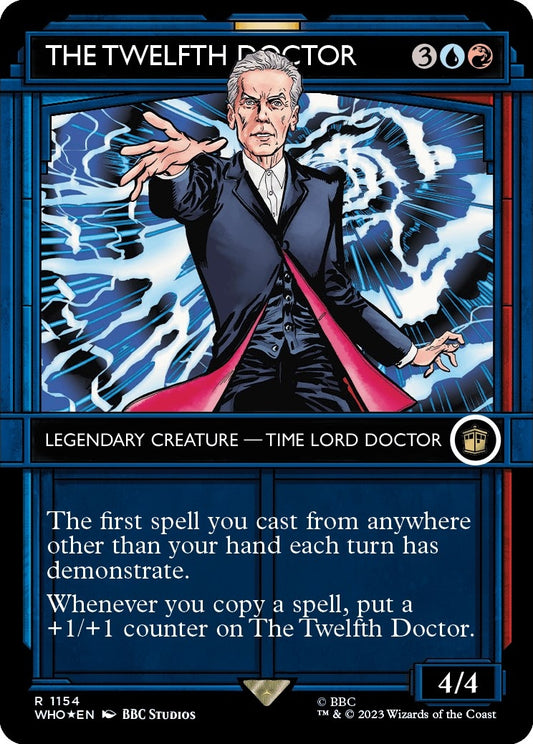 Image for The Twelfth Doctor (Showcase) (Surge Foil) (1154) (Universes Beyond: Doctor Who) - Magic: The Gathering