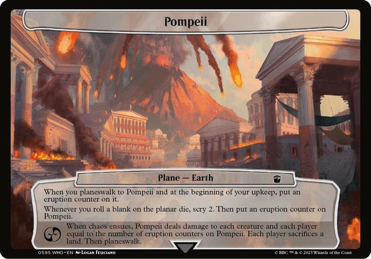 Image for Pompeii (595) (Planechase: Universes Beyond: Doctor Who) - Magic: The Gathering