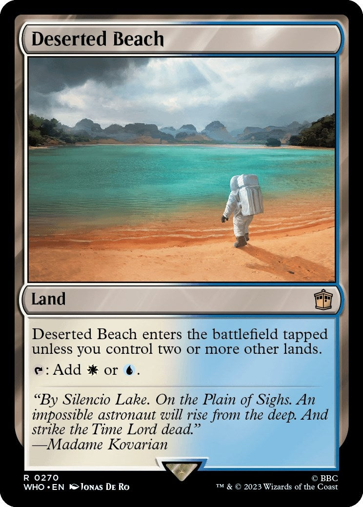 Image for Deserted Beach (270) (Universes Beyond: Doctor Who) - Magic: The Gathering