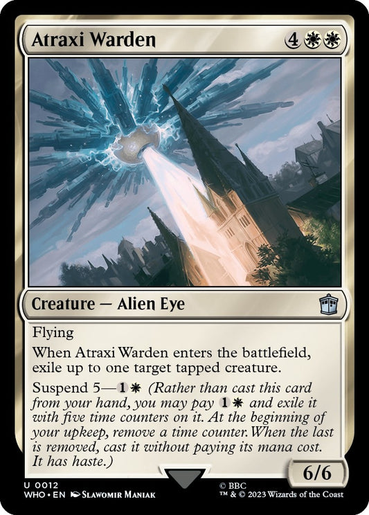 Image for Atraxi Warden (12) (Universes Beyond: Doctor Who) - Magic: The Gathering