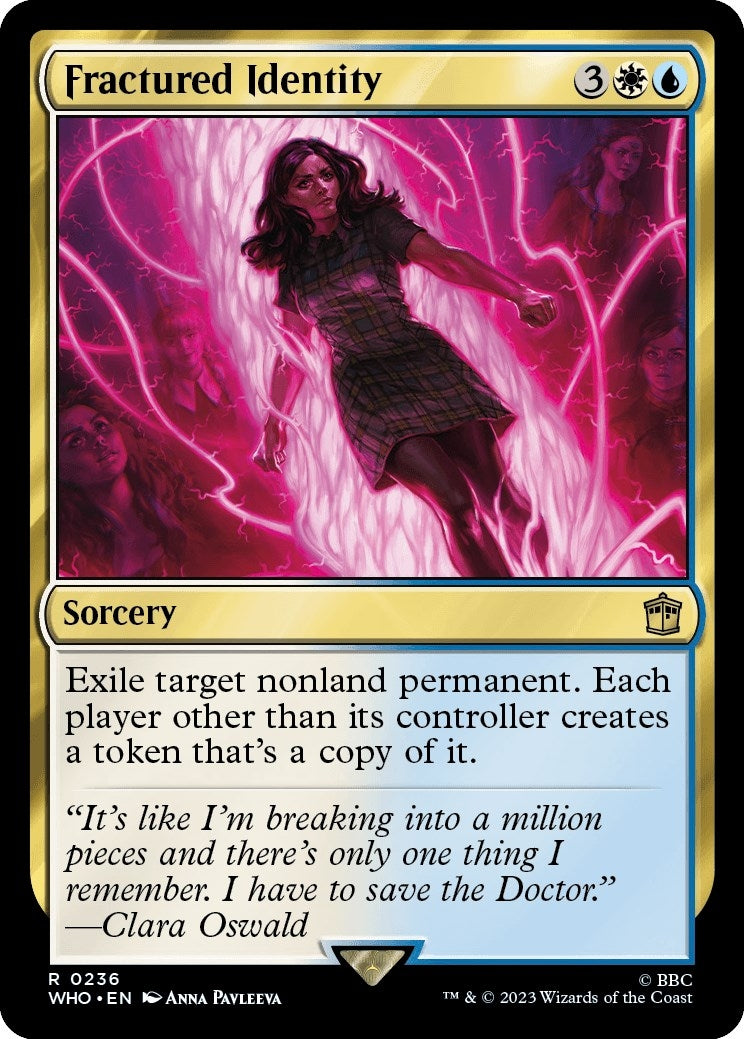 Image for Fractured Identity (236) (Universes Beyond: Doctor Who) - Magic: The Gathering