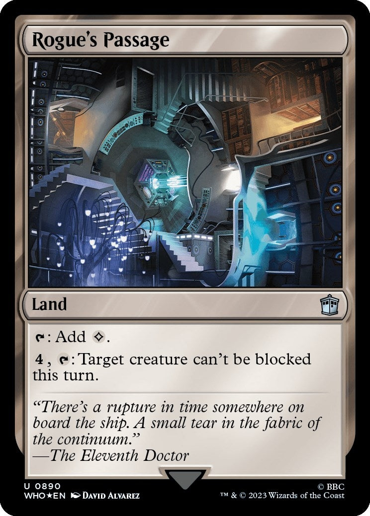 Image for Rogue's Passage (Surge Foil) (890) (Universes Beyond: Doctor Who) - Magic: The Gathering