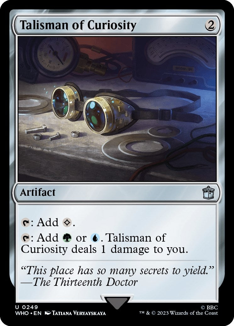 Image for Talisman of Curiosity (249) (Universes Beyond: Doctor Who) - Magic: The Gathering