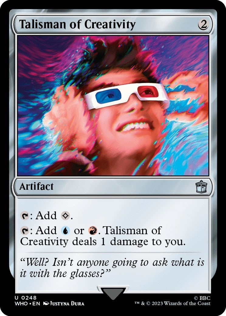 Image for Talisman of Creativity (248) (Universes Beyond: Doctor Who) - Magic: The Gathering