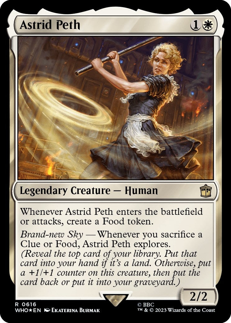 Image for Astrid Peth (Surge Foil) (616) (Universes Beyond: Doctor Who) - Magic: The Gathering