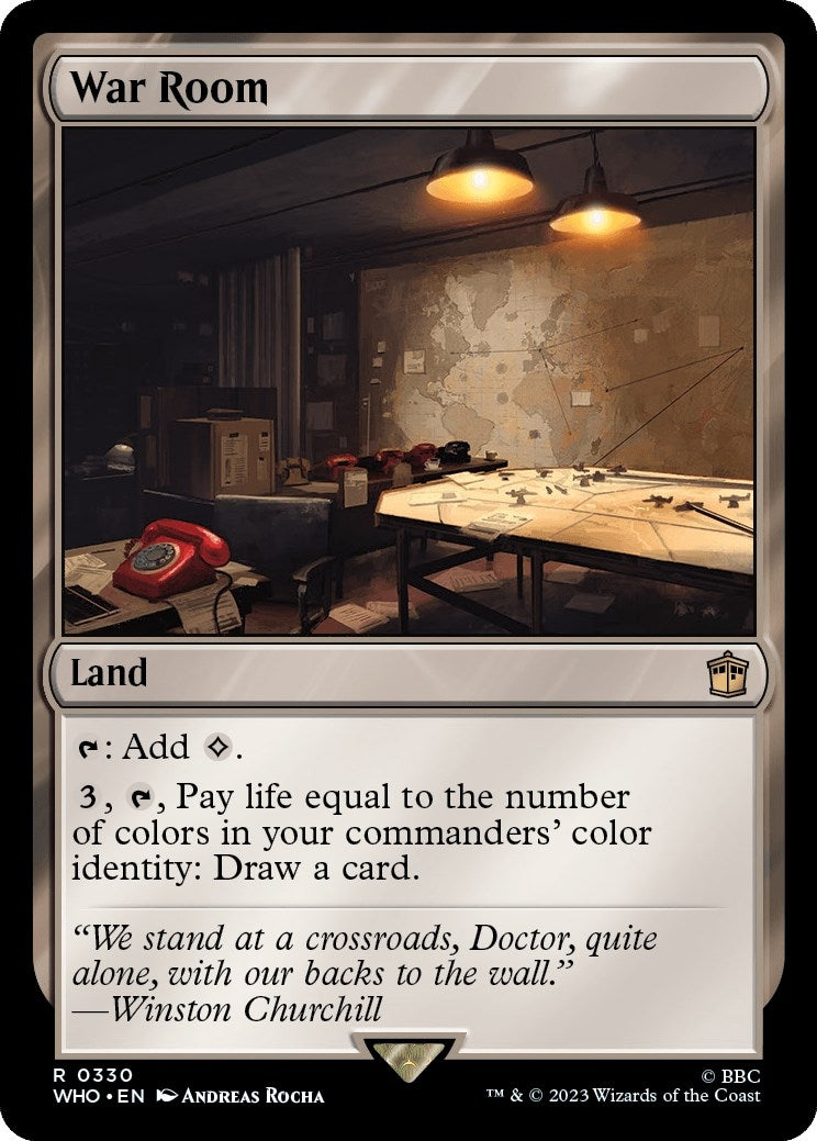 Image for War Room (330) (Universes Beyond: Doctor Who) - Magic: The Gathering