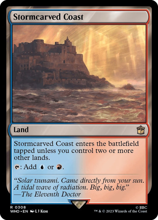 Image for Stormcarved Coast (308) (Universes Beyond: Doctor Who) - Magic: The Gathering
