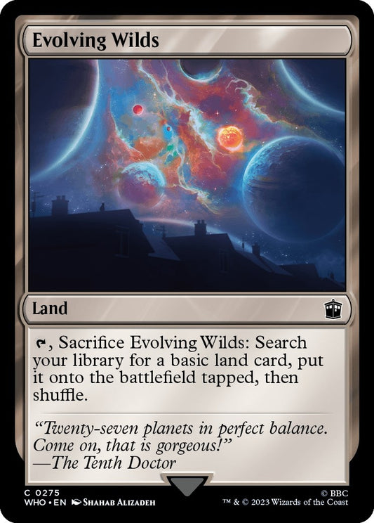 Image for Evolving Wilds (275) (Universes Beyond: Doctor Who) - Magic: The Gathering