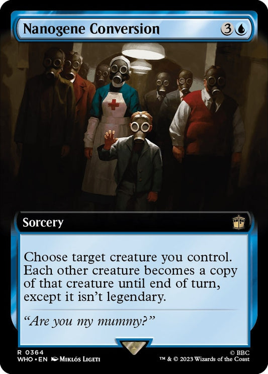 Image for Nanogene Conversion (Extended Art) (364) (Universes Beyond: Doctor Who) - Magic: The Gathering