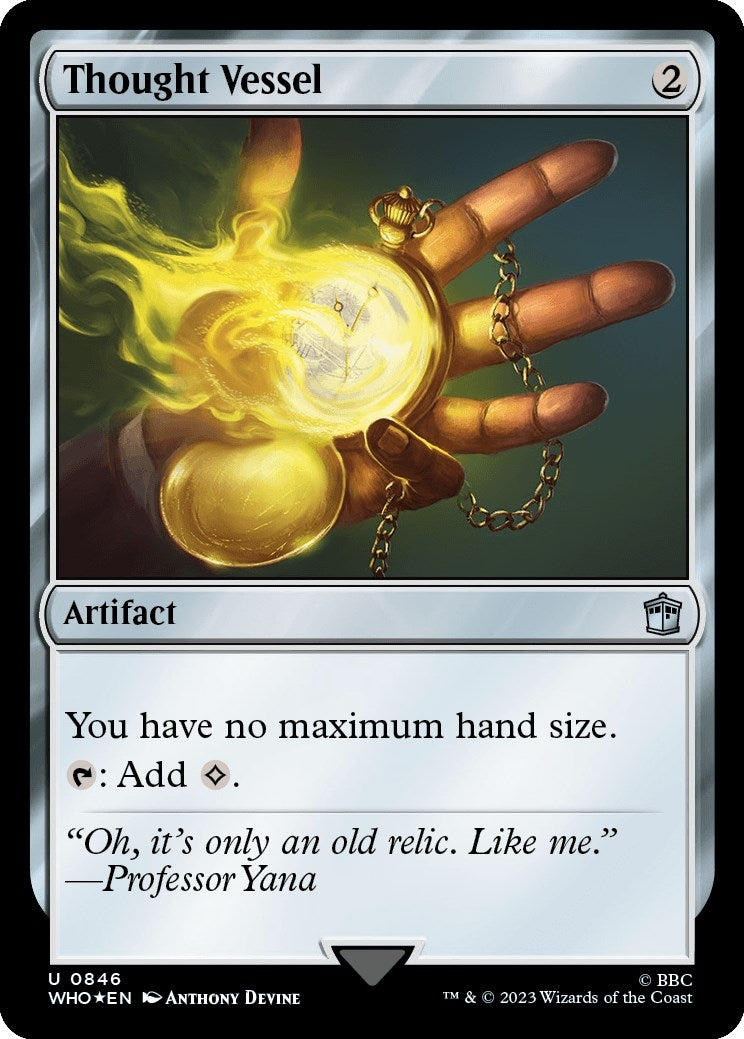 Image for Thought Vessel (Surge Foil) (846) (Universes Beyond: Doctor Who) - Magic: The Gathering