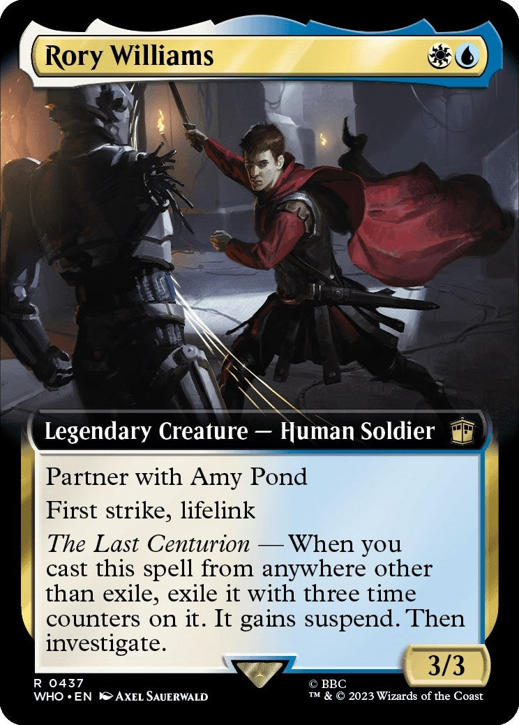 Image for Rory Williams (Extended Art) (437) (Universes Beyond: Doctor Who) - Magic: The Gathering