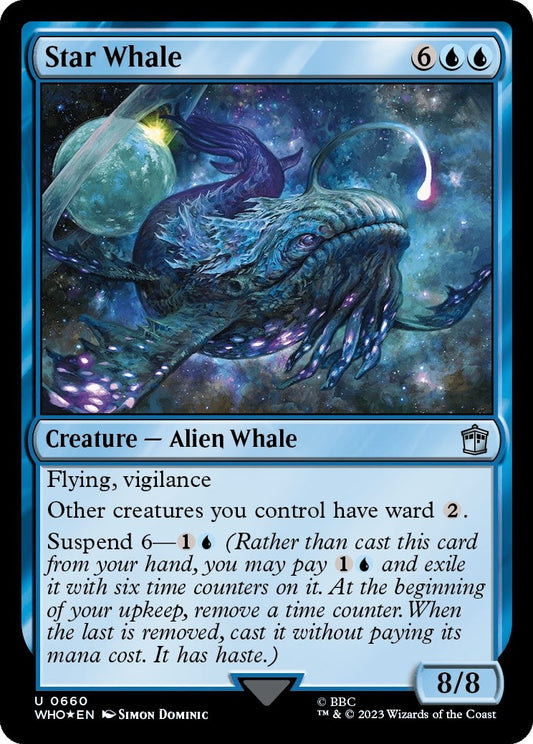 Image for Star Whale (Surge Foil) (660) (Universes Beyond: Doctor Who) - Magic: The Gathering