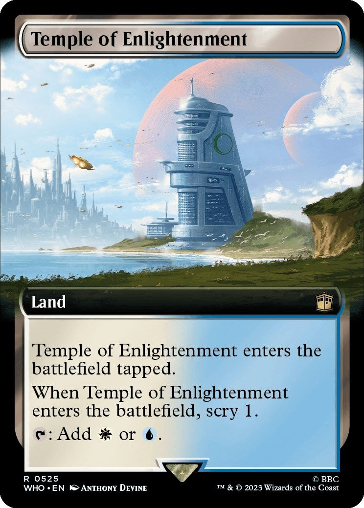 Image for Temple of Enlightenment (Extended Art) (525) (Universes Beyond: Doctor Who) - Magic: The Gathering
