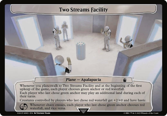 Image for Two Streams Facility (603) (Planechase: Universes Beyond: Doctor Who) - Magic: The Gathering