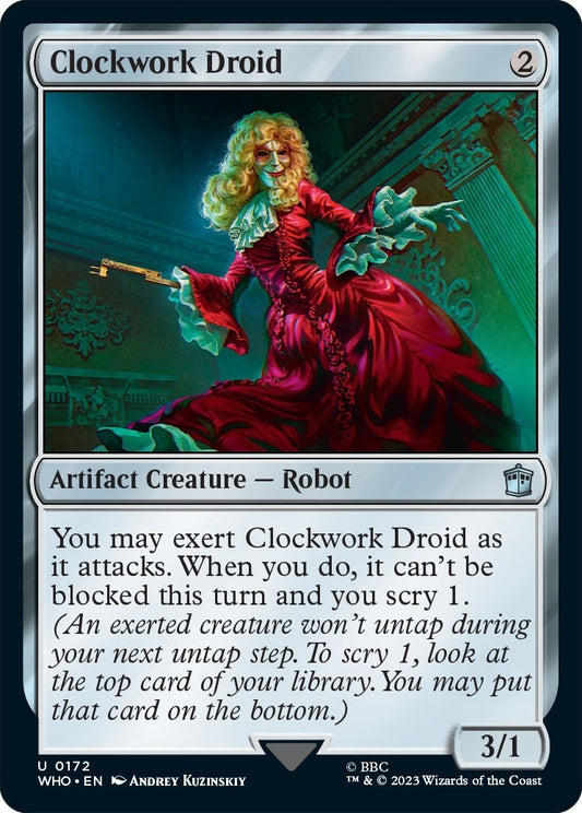 Image for Clockwork Droid (172) (Universes Beyond: Doctor Who) - Magic: The Gathering