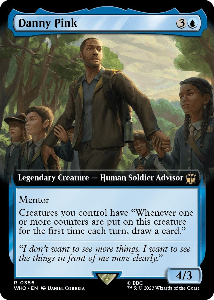 Image for Danny Pink (Extended Art) (356) (Universes Beyond: Doctor Who) - Magic: The Gathering