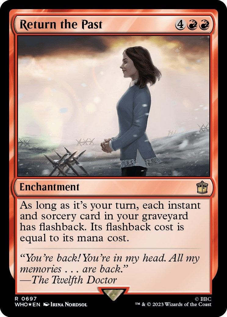 Image for Return the Past (Surge Foil) (697) (Universes Beyond: Doctor Who) - Magic: The Gathering