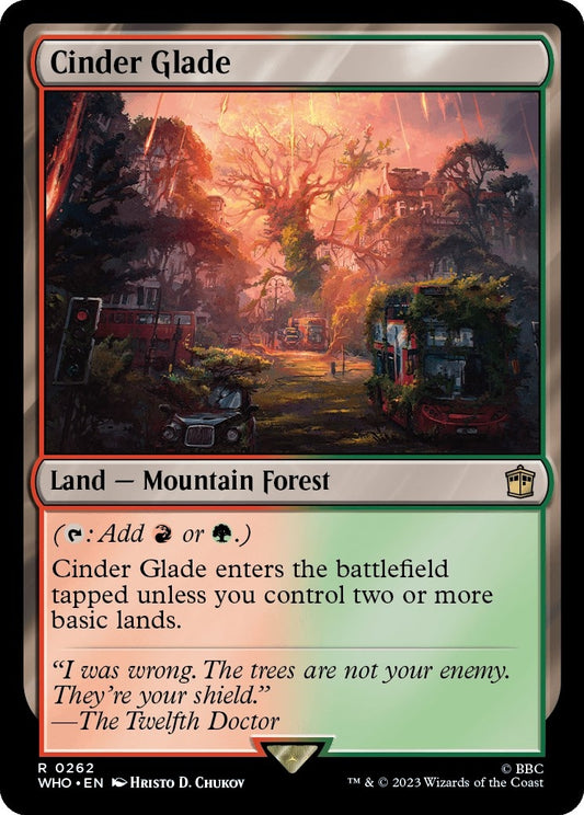 Image for Cinder Glade (262) (Universes Beyond: Doctor Who) - Magic: The Gathering
