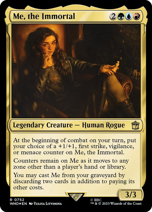 Image for Me, the Immortal (Surge Foil) (752) (Universes Beyond: Doctor Who) - Magic: The Gathering