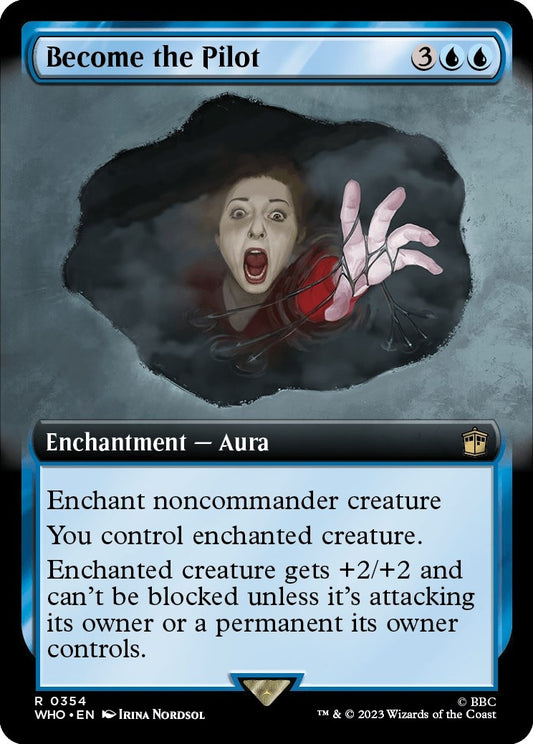 Image for Become the Pilot (Extended Art) (354) (Universes Beyond: Doctor Who) - Magic: The Gathering