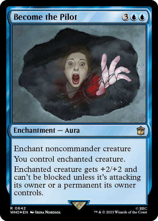 Image for Become the Pilot (Surge Foil) (642) (Universes Beyond: Doctor Who) - Magic: The Gathering