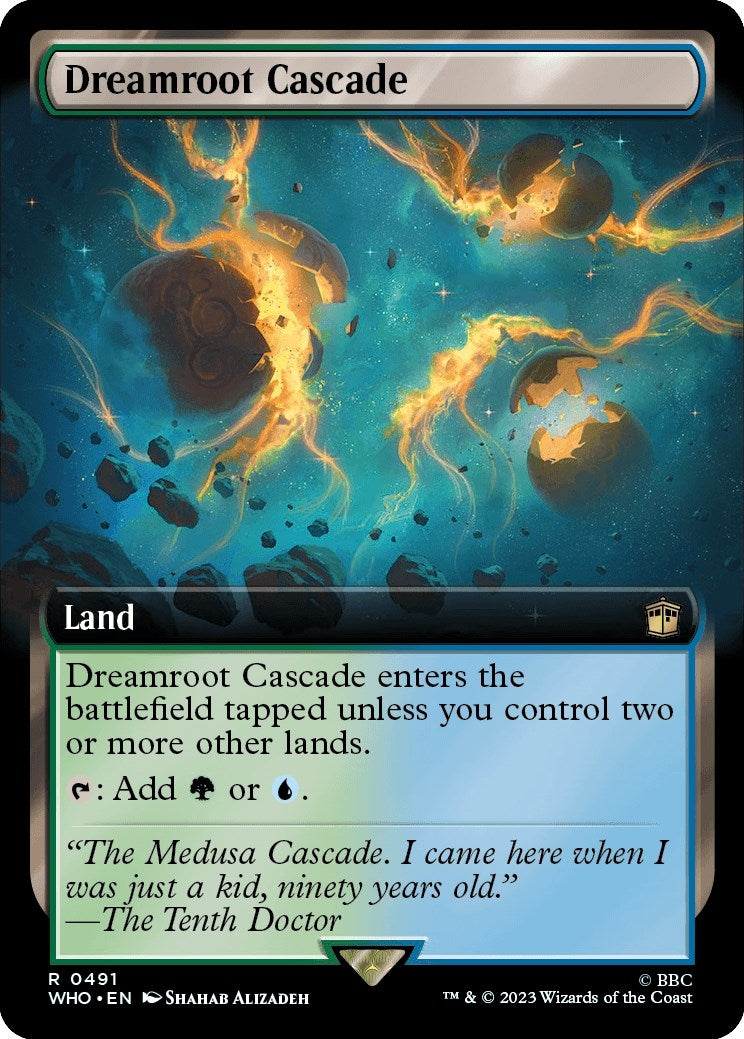 Image for Dreamroot Cascade (Extended Art) (491) (Universes Beyond: Doctor Who) - Magic: The Gathering