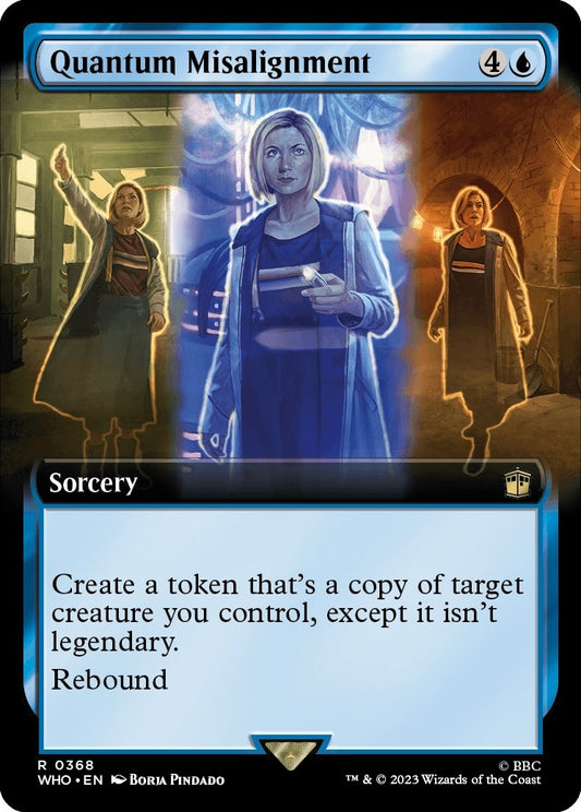 Image for Quantum Misalignment (Extended Art) (368) (Universes Beyond: Doctor Who) - Magic: The Gathering