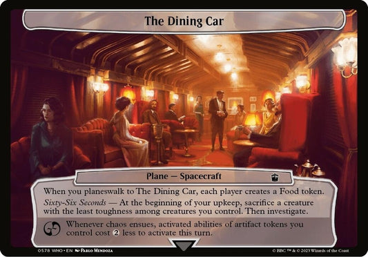 Image for The Dining Car (578) (Planechase: Universes Beyond: Doctor Who) - Magic: The Gathering
