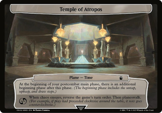 Image for Temple of Atropos (602) (Planechase: Universes Beyond: Doctor Who) - Magic: The Gathering