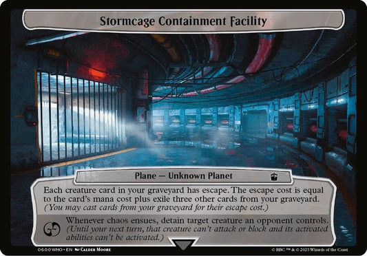 Image for Stormcage Containment Facility (600) (Planechase: Universes Beyond: Doctor Who) - Magic: The Gathering