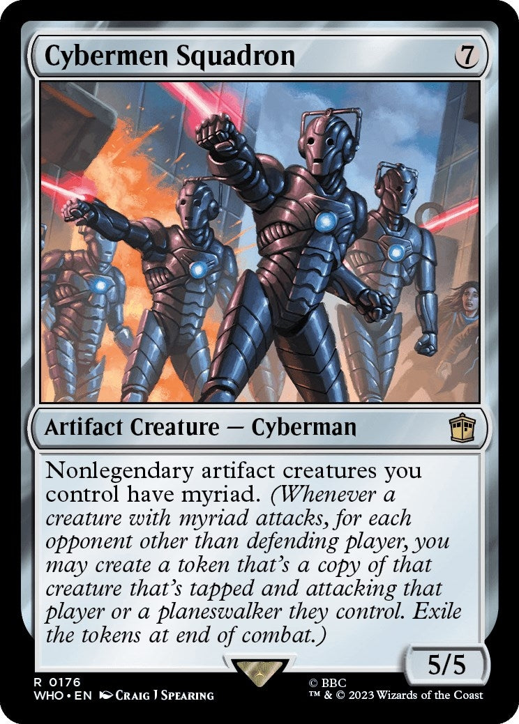 Image for Cybermen Squadron (176) (Universes Beyond: Doctor Who) - Magic: The Gathering