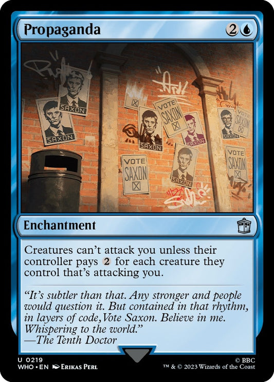 Image for Propaganda (219) (Universes Beyond: Doctor Who) - Magic: The Gathering