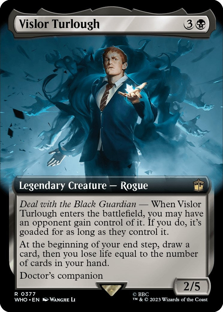 Image for Vislor Turlough (Extended Art) (377) (Universes Beyond: Doctor Who) - Magic: The Gathering