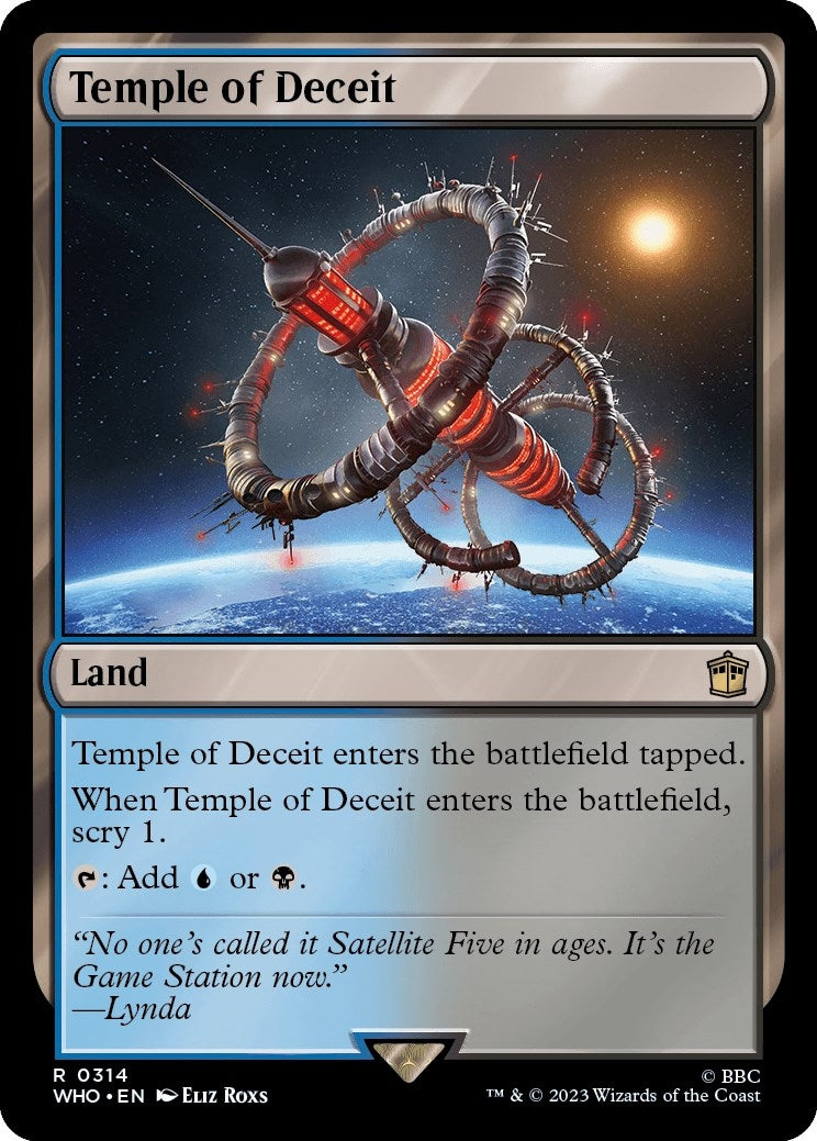 Image for Temple of Deceit (314) (Universes Beyond: Doctor Who) - Magic: The Gathering