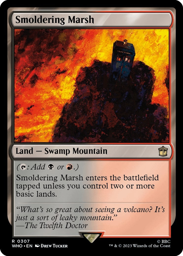 Image for Smoldering Marsh (307) (Universes Beyond: Doctor Who) - Magic: The Gathering