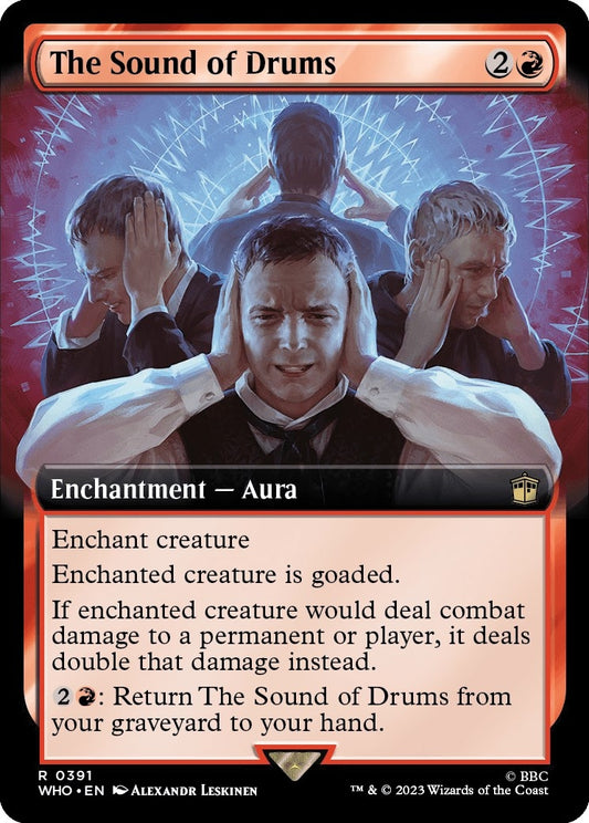 Image for The Sound of Drums (Extended Art) (391) (Universes Beyond: Doctor Who) - Magic: The Gathering