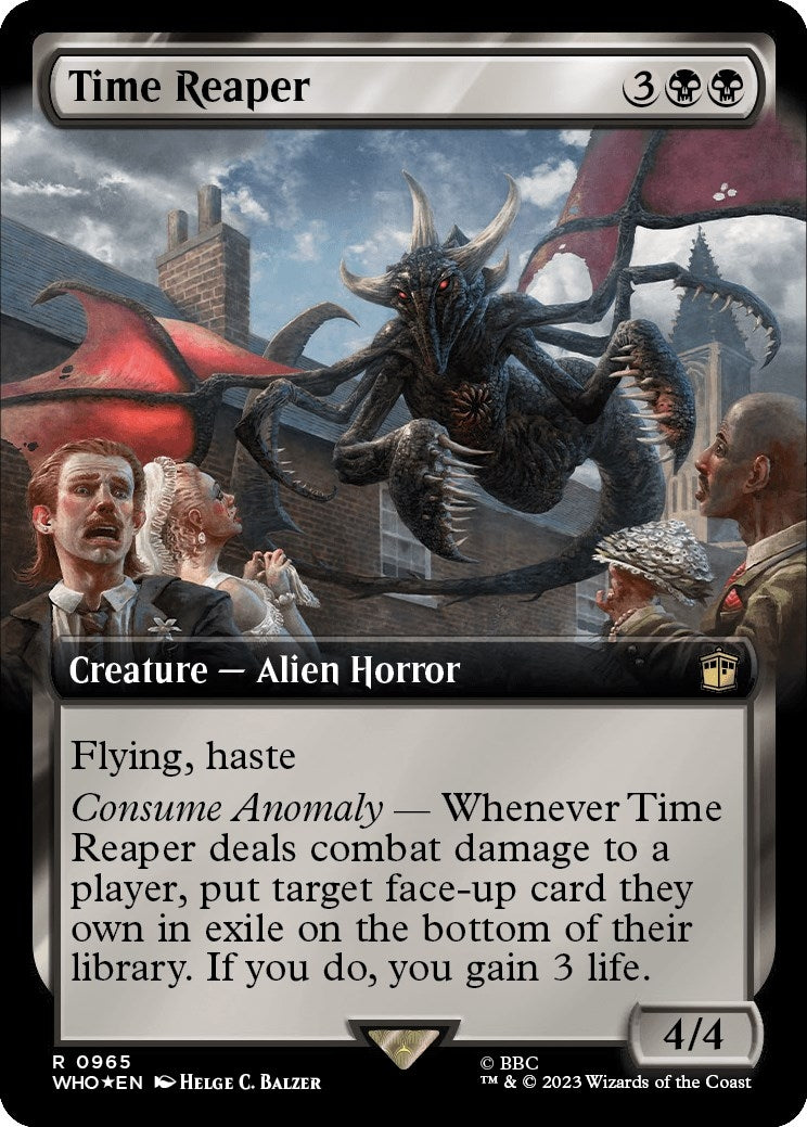 Image for Time Reaper (Extended Art) (Surge Foil) (965) (Universes Beyond: Doctor Who) - Magic: The Gathering