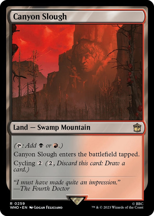 Image for Canyon Slough (259) (Universes Beyond: Doctor Who) - Magic: The Gathering