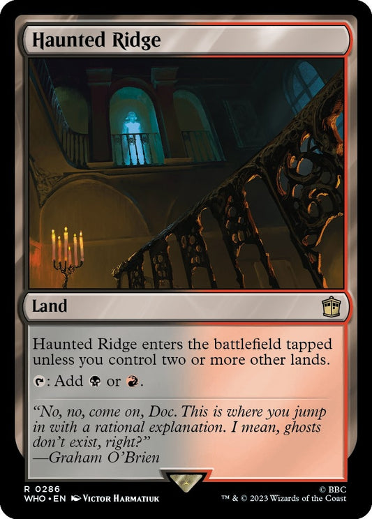 Image for Haunted Ridge (286) (Universes Beyond: Doctor Who) - Magic: The Gathering