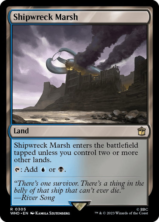 Image for Shipwreck Marsh (305) (Universes Beyond: Doctor Who) - Magic: The Gathering