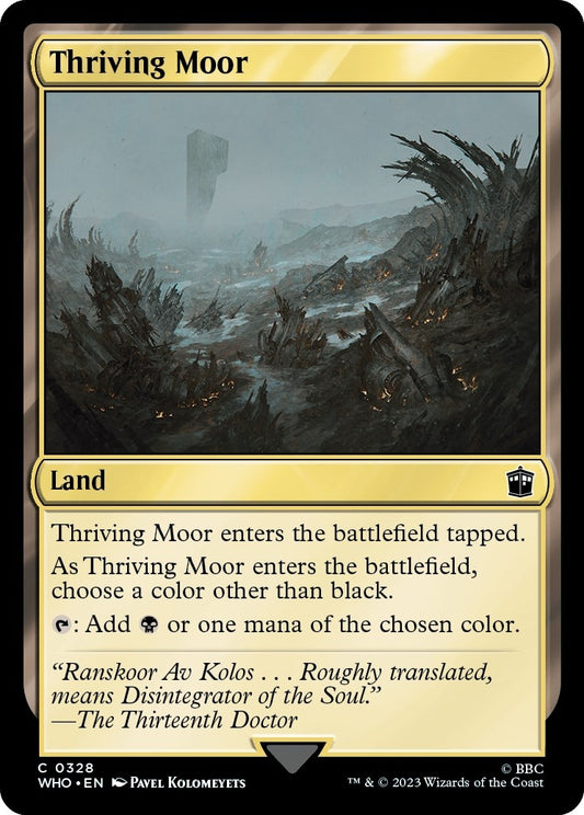 Image for Thriving Moor (328) (Universes Beyond: Doctor Who) - Magic: The Gathering