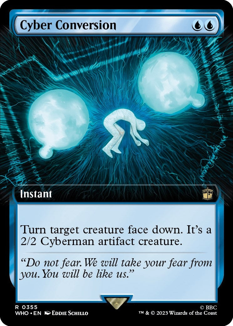 Image for Cyber Conversion (Extended Art) (355) (Universes Beyond: Doctor Who) - Magic: The Gathering