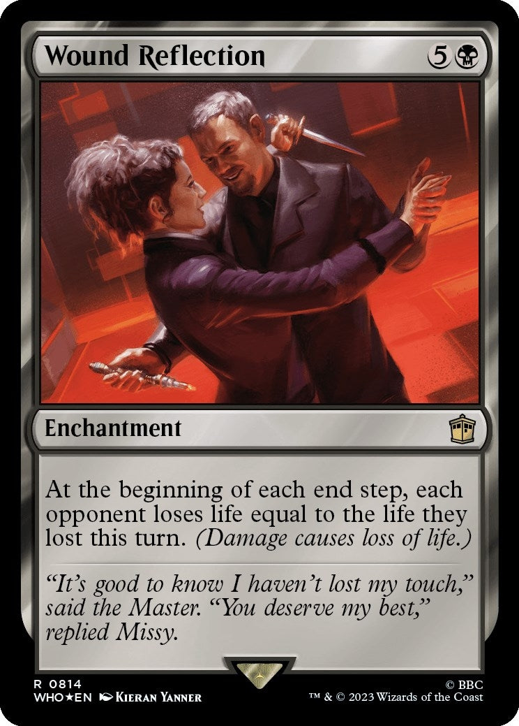 Image for Wound Reflection (Surge Foil) (814) (Universes Beyond: Doctor Who) - Magic: The Gathering